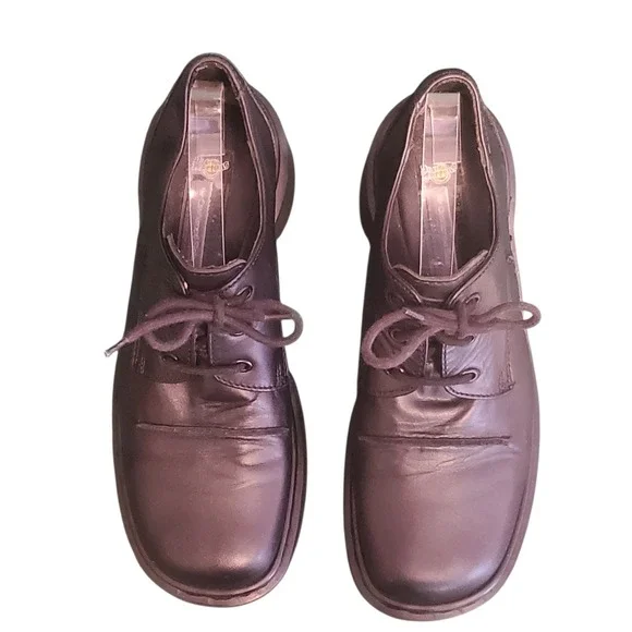 Dr. Martens 9264 Air Cushioned Sole Womens Shoes Black Leather Size 6 ENGLAND - Picture 4 of 15